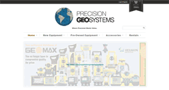 Desktop Screenshot of precision-geosystems.com
